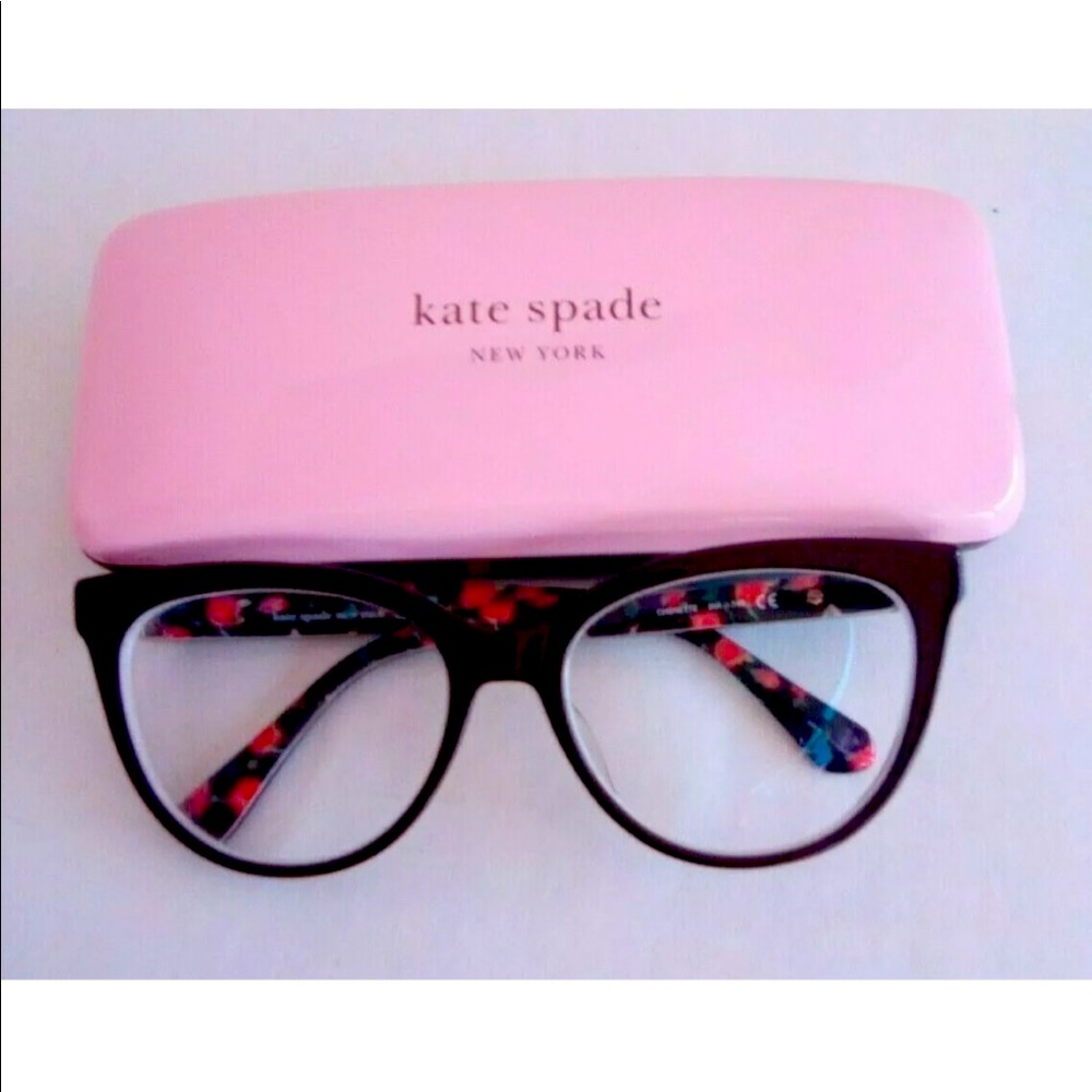 Authentic Kade Spade New York Cherette INA 140 Black Cat Eye Glasses
